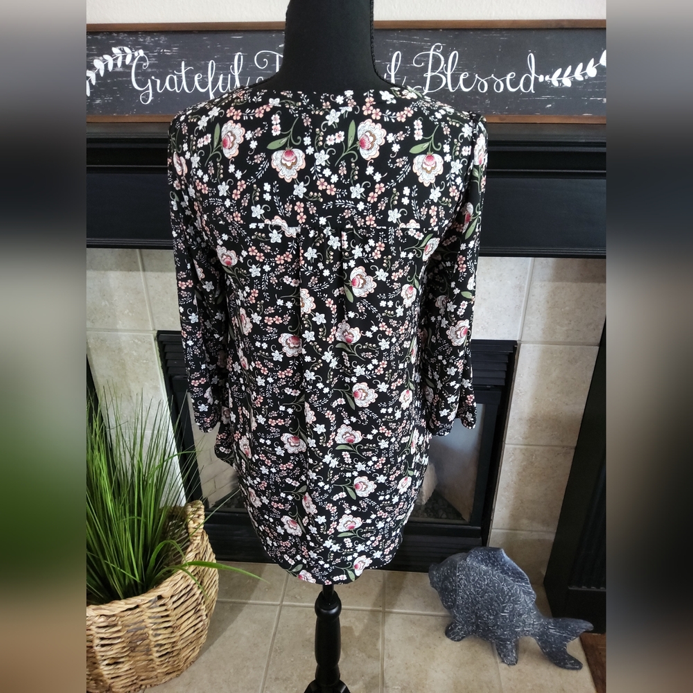 Kaari Blue Ladies Tunic Top - Picture 6 of 8
